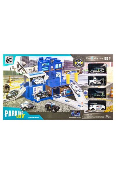 LikeSmart Parcare pentru copii ISP "Likesmart Parking Lot Police Series", 4 M...