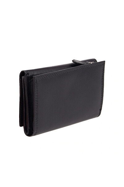 Generic Women's genuine leather wallet BG20348, Nero