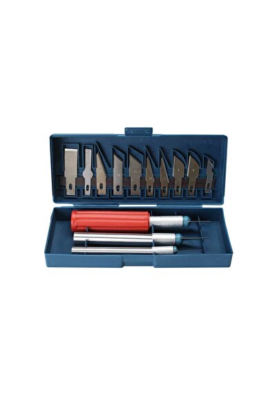 dalip Set of Precision Cutters with 13 Blades, Hobby Craft, Storage Box, Multicolor