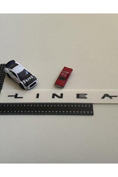 EDEXPORT Linea Boşluklu Yeni Nesil Piano Black Bagaj Yazısı 3M 3D ABS