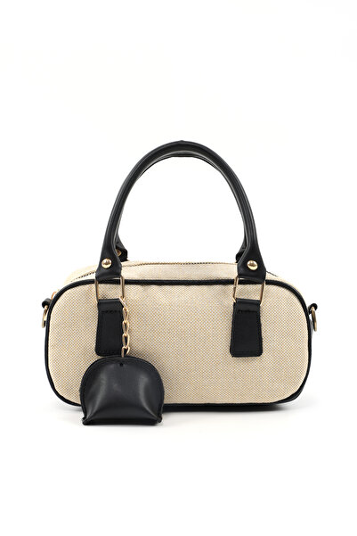 SHAKA Τσάντα χειρός, ώμου και χεριού με ρυθμιζόμενο λουράκι με φερμουάρ, με λ...