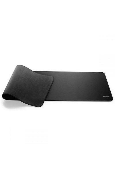 Spigen Mousepad pentru birou, antiderapant, lavabil, 30,5x91,4cm, cauciuc negru
