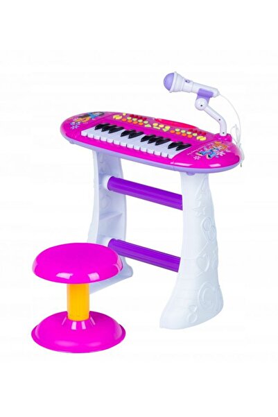 İSP Set Complet Muzical Copii cu Orga Electronica, Microfon, Tobe si Scaunel,...