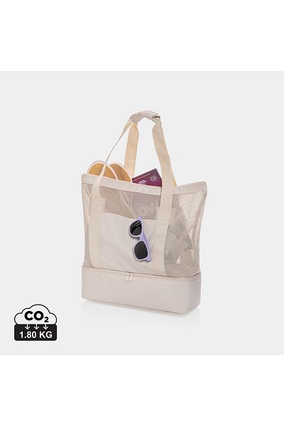 Natural Geantă frigorifică Iqlo Aware™ fabricată din plastic reciclat