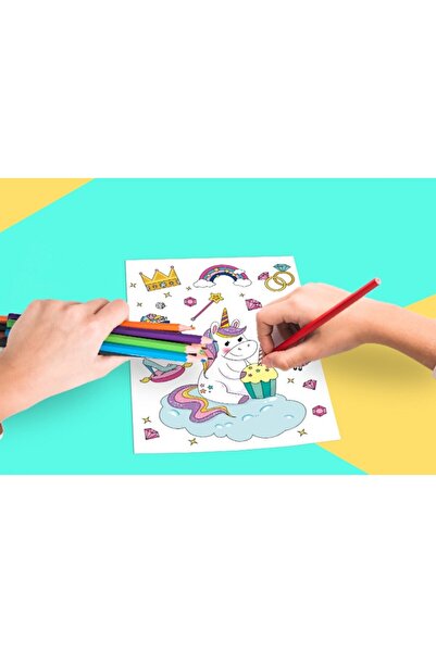 Flippy Set 9 Scratch ArtCards, Flippy, +3 Years, Sirens Model, Multicolor