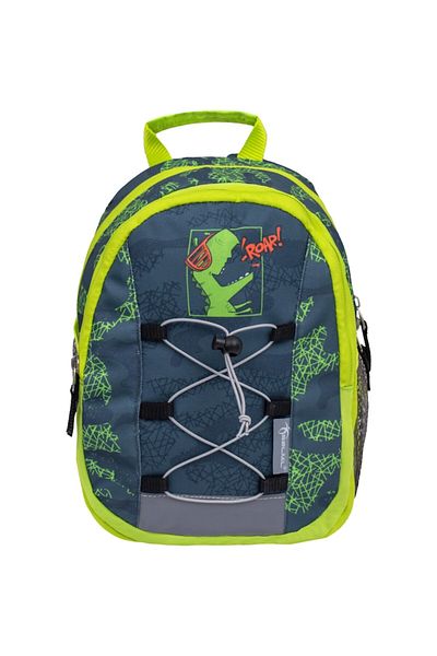 Belmil Mini Backpack Kiddy, Color Multicolor, Material Fabric, Dimension 23x20x9+6 cm, Motif Roaar