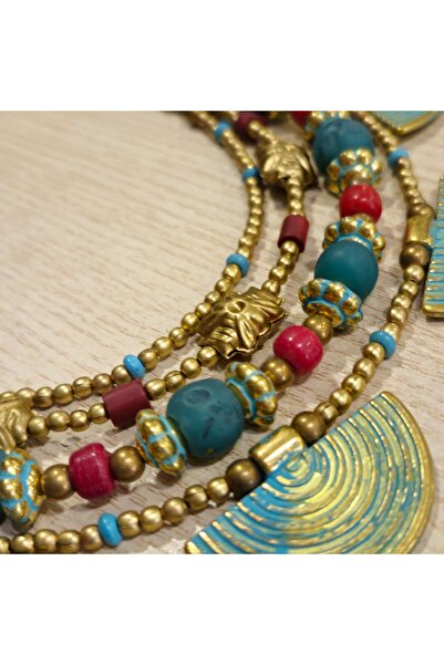 CADI KAZANI Kolye Rengarenk