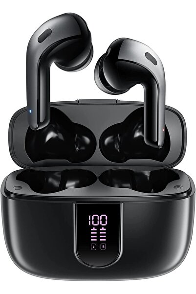 LikeSmart Ασύρματα ακουστικά "Likesmart EarBuds PRO", Διάρκεια ζωής μπαταρίας 60 ωρών, Γρήγορη και ασύρματη φόρτιση, USB Type C, Μπλε