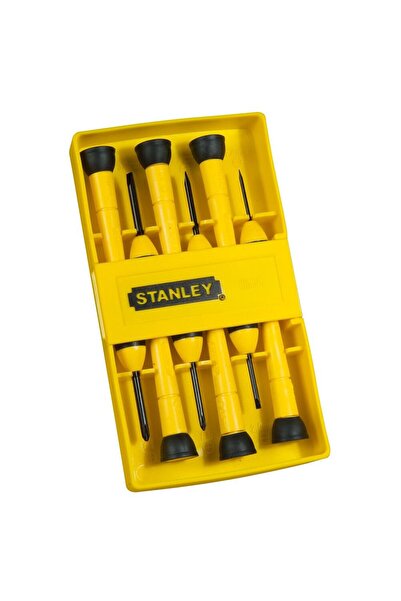 Stanley Set 6 surubelnite de precizie cu varf drept si PH 0-66-052