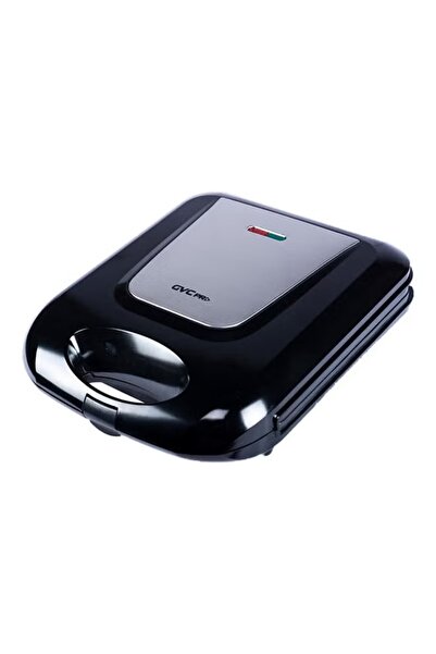 GVC PRO صانعة الوافل بقوة ١٤٠٠ واط مع ألواح غير لاصقة قابلة للإزالة - أسود (ا...