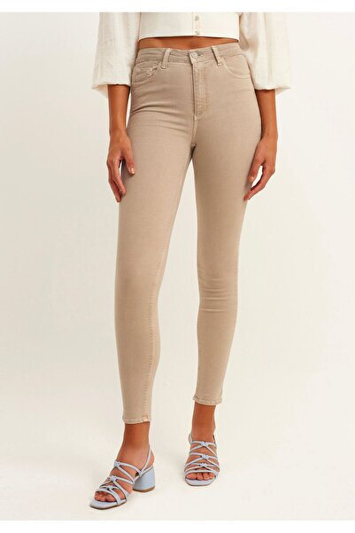 OurStyles AURA>>>ΓΥΝΑΙΚΕΙΑ ΨΗΛΟΜΕΓΑΛΗ ΛΙΚΡΑ S.K.I.N.N.Y ΤΖΙΝ (ΣΤΡΟΥΜΕΝΟ ΠΟΔΙ) ΝΕΑ ΣΕΖΟΝ