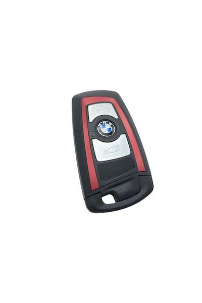 BMW Key Case 3 Buttons Red Frame X3 F10 F20 F30 F40 F13 F14 F01 F02