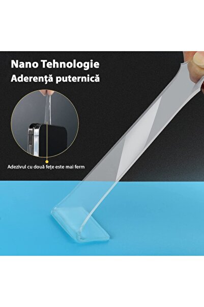 Flippy Double-Sided Adhesive Tape, Transparent, Water-Resistant, Reusable, Nano Tech, 30mm x 1mm x 5