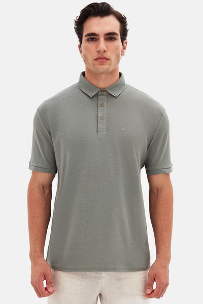 D'S Damat تي شيرت Ds Damat ذو قصة عادية من نوع Dark Moss Pike