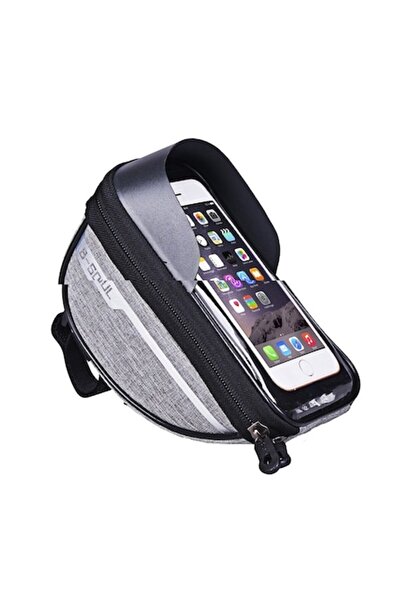 Camy Waterproof bicycle pouch with phone case, handlebar mount, compatible with phones up to 16 cm, stora