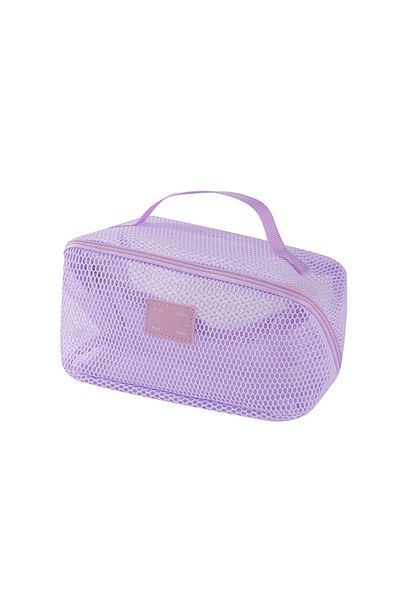 Choice8 purple Makeup Organizer Female Toiletry Kit Bag Make Up Case Storage Pouch Vanity Storage, Cosmetic