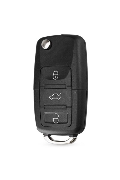 GAGET AUTO Carcasa cheie VW tip briceag, 3 butoane, LED la mijloc