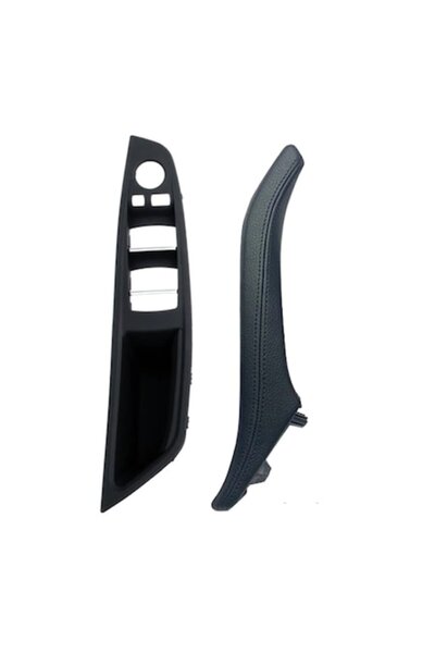 OEM Σετ 2 λαβών αριστερά και δεξιά μπροστά για BMW Σειρά 5 F10 F11, μαύρο