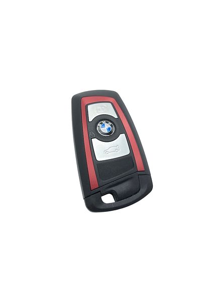 BMW Key Case 3 Buttons Red Frame X3 F10 F20 F30 F40 F13 F14 F01 F02