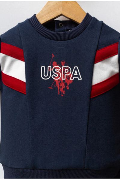 U.S. Polo Assn. Us. Polo Assn. Usb2535 Baby Boy 2 Piece Set