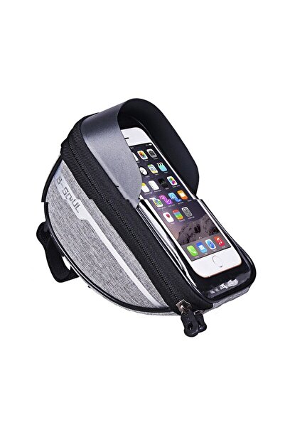 Camy Waterproof bicycle pouch with phone case, handlebar mount, compatible with phones up to 16 cm, stora