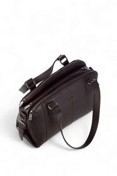 Bilik Deri Brown-Rölax Women's Shoulder Bag Blm 044
