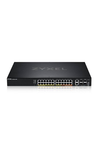 ZyXEL XGS2220-30HP, L3 Access Switch, 400W PoE, 16xPoE+/10xPoE++, 24x1G RJ45