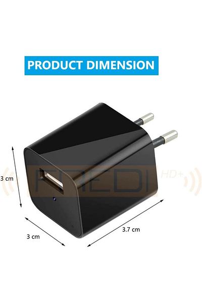 SHEWOW Hidden Camera Small HD Plus Without Wi-Fi by FREDI | 1080p FHD Surveillance Camera | 32GB SD Card |