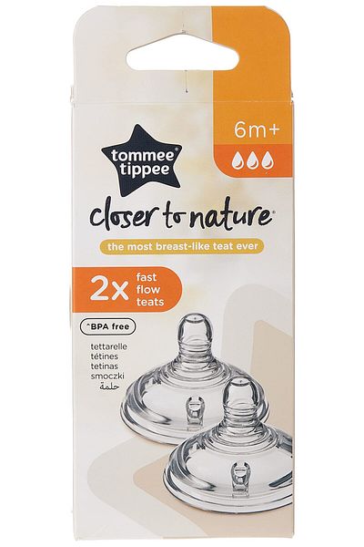 tommee tippee - Nature Baby Bottle Fast-Flow Pack Of 2