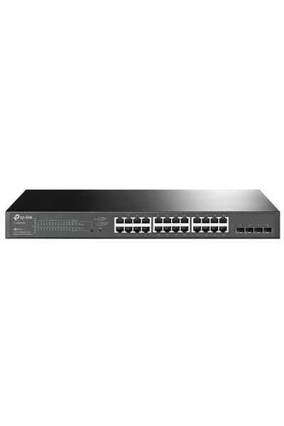 TP-LINK JetStream™ 28-Port Gigabit L2+ Managed Switch with 24-Port PoE+
