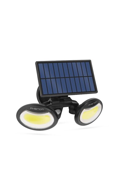 Briggs Lampă solară cu senzor de mișcare și cap rotativ - 2 LED-uri COB