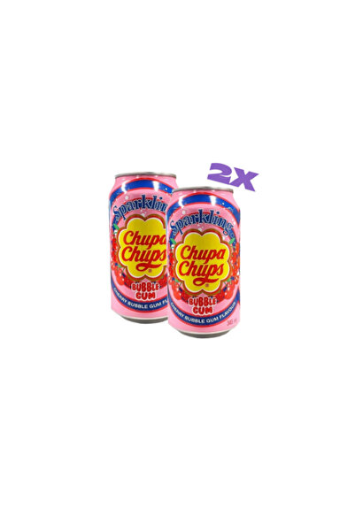 Chupa Chups Soda Chupa chups sakız kirazı 345ml (2 ADET)