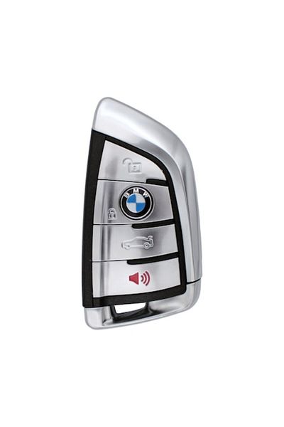 BMW Carcasa Cheie Knife 4 Butoane X5 X6 F15 F16 F48 F45 F46 G11 G12, Argintiu
