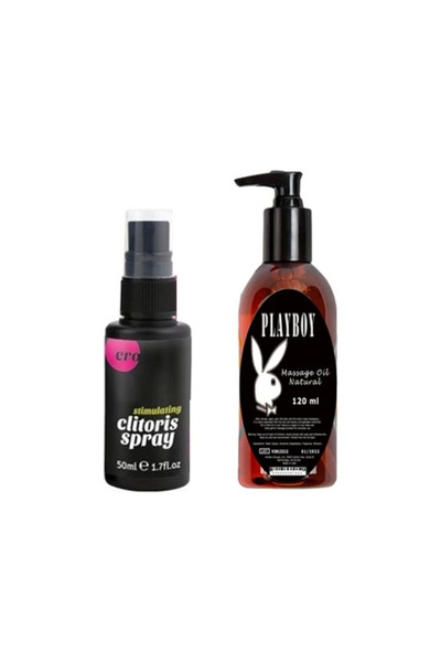 brezze Ero Clitoris Mucizevi Kadınlara Özel Sprey 50 Ml+Playboy Mucizevi Mass...