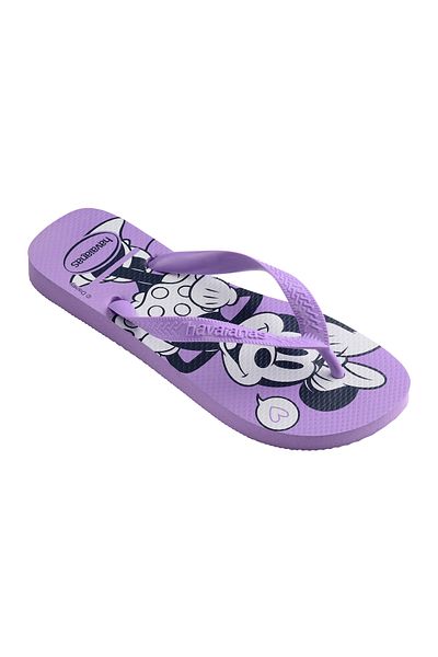 Havaianas Disney Minnie Prisma Flip Flops - Purple