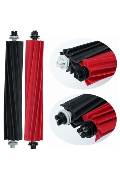 RotRever Σετ ανταλλακτικών για την Roborock Q5 Pro, Q5 Pro Plus, συμβατή βούρτσα, φίλτρο Hepa - Λευκό 6 τεμάχια