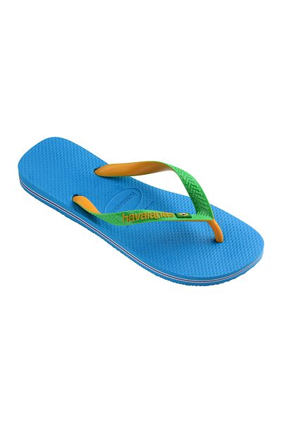 Havaianas شبشب برازيل ميكس - فيروزي / أصفر فاتح