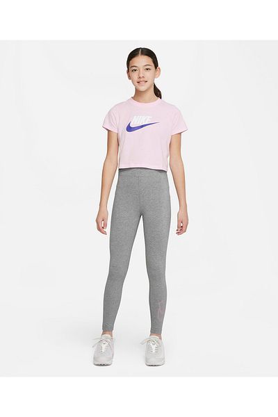 Nike Crop Futura Tee - Pink