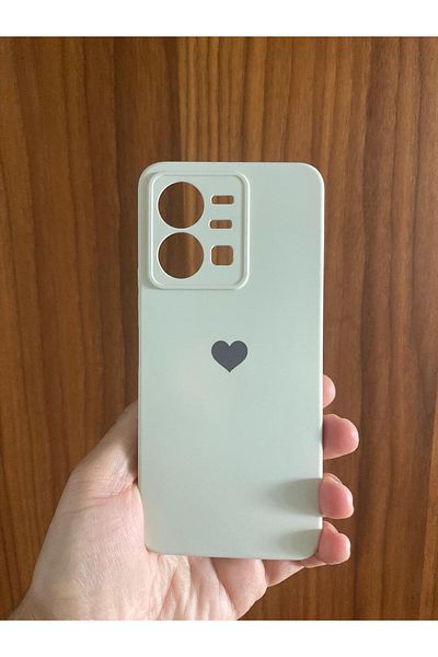 Newon حافظة هاتف Vivo Y22S مطبوعة على شكل قلب من السيليكون الفاخر