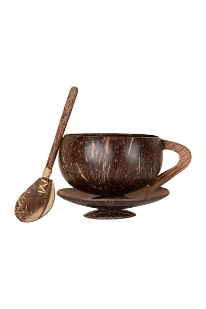 baliahşap Doğal Hindistan Cevizi Çerezlik El Yapımı