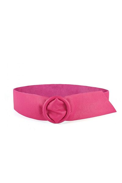 OEM Curea dama lata roz fucsia piele