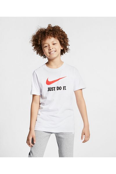 Nike Sportswear Just Do It T-Shirt - White