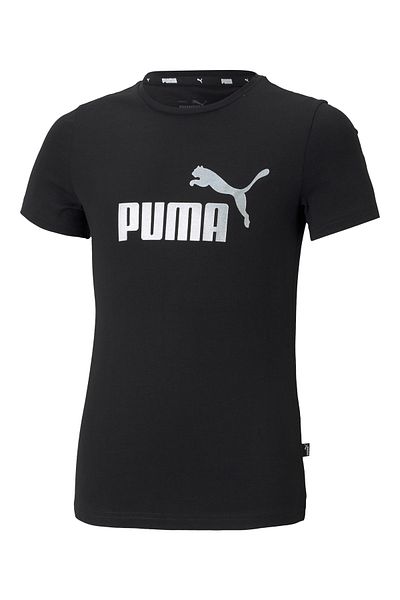 Puma ESS+ Logo Tee - Black