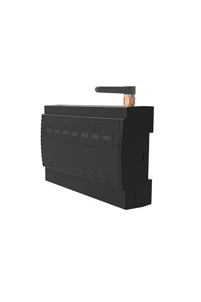 Rovo Releu Smart ERC102 Kinetic, 6 canale, 4x10A, 2x16A WiFi + RF433, Tuya