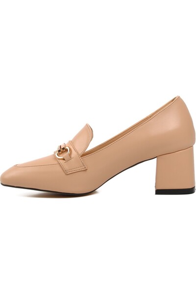 PUNTO 312048 Beige Women's Heeled Casual Shoes