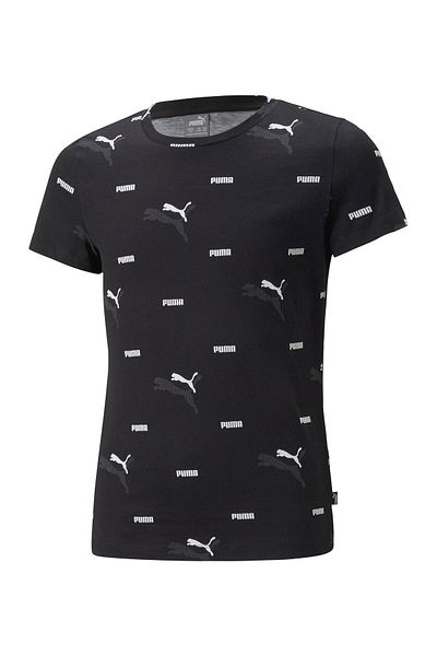 Puma ESS All Over Printed Tee - Black