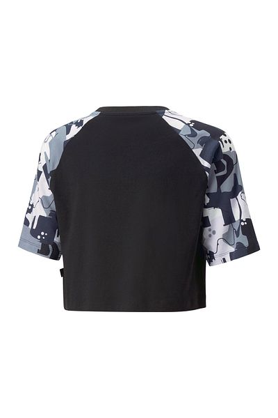 Puma Essentials+ Street Art T-Shirt - Black