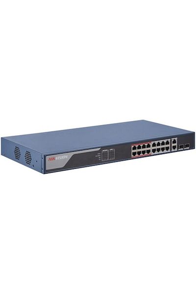 Hikvision Comutator DS-3E1318P-EI, 16 porturi