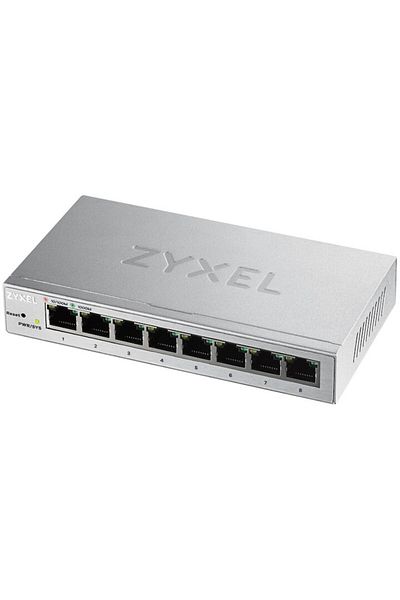 ZyXEL Switch GS1200-8 cu 8 porturi Gigabit, administrat prin web