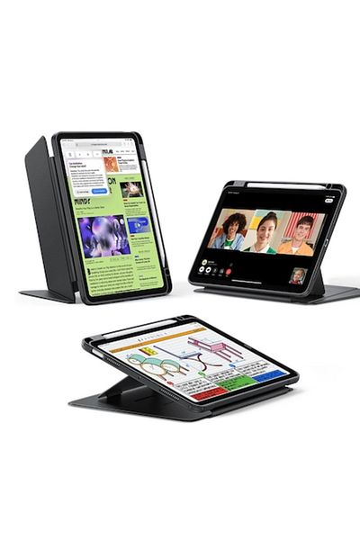 GABIANO Protective Case for iPad Air 4 2020/Air 5 2022/Air 11 2024/Air 11 2025, K26, Leather, Intense Da